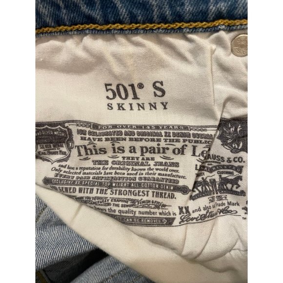 Levi’s 501 Skinny Jeans - Picture 6 of 9